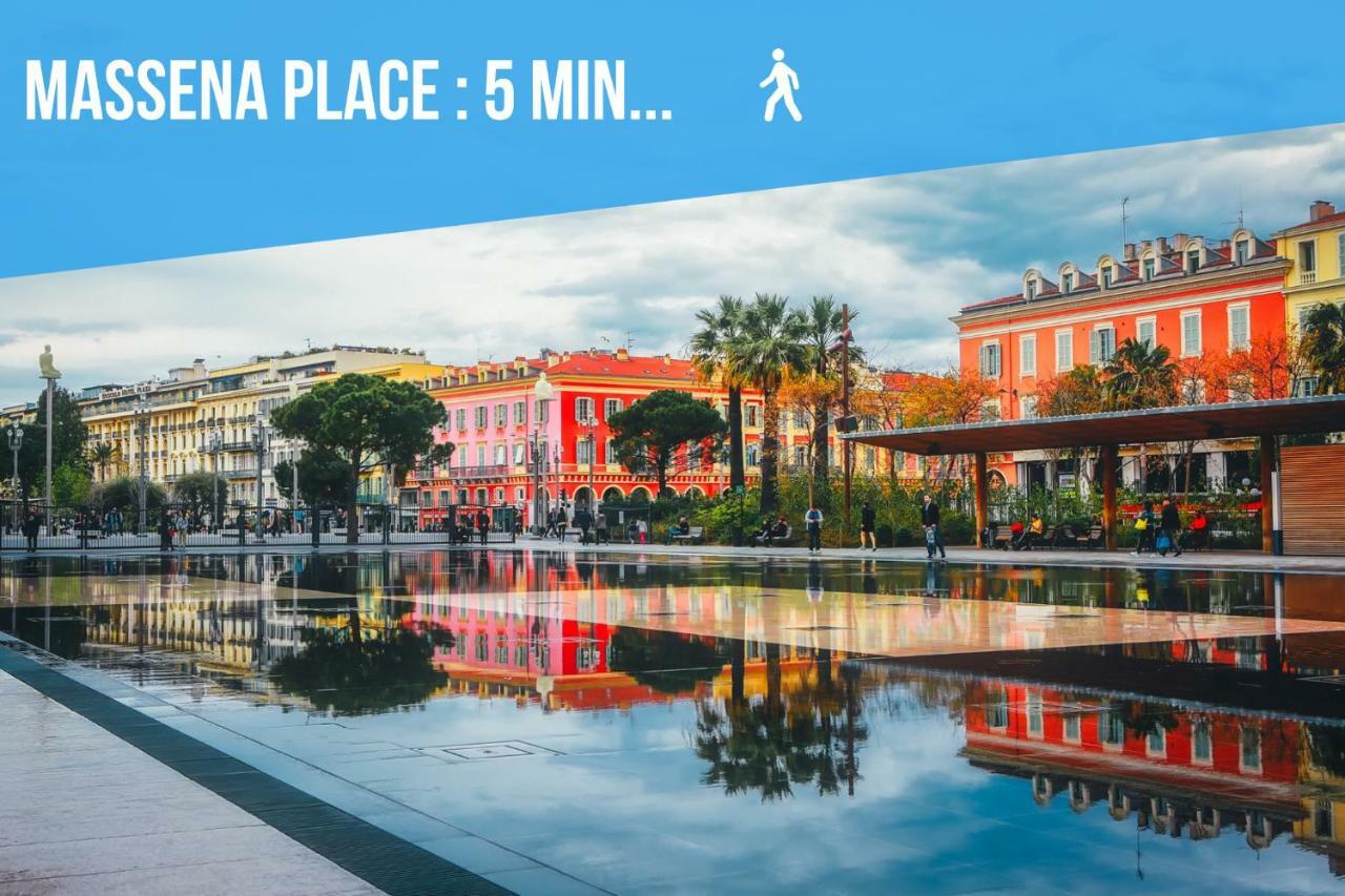 LE SUEDE City central 2min from beaches Ница Екстериор снимка